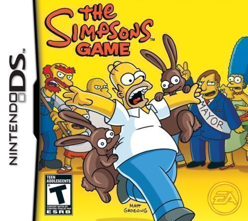 Simpsons Game, The (Europe) Game Cover